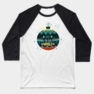 Joy To The World Ball Baseball T-Shirt